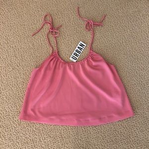 NWT Urban Outfitters Tie Spaghetti Strap Top